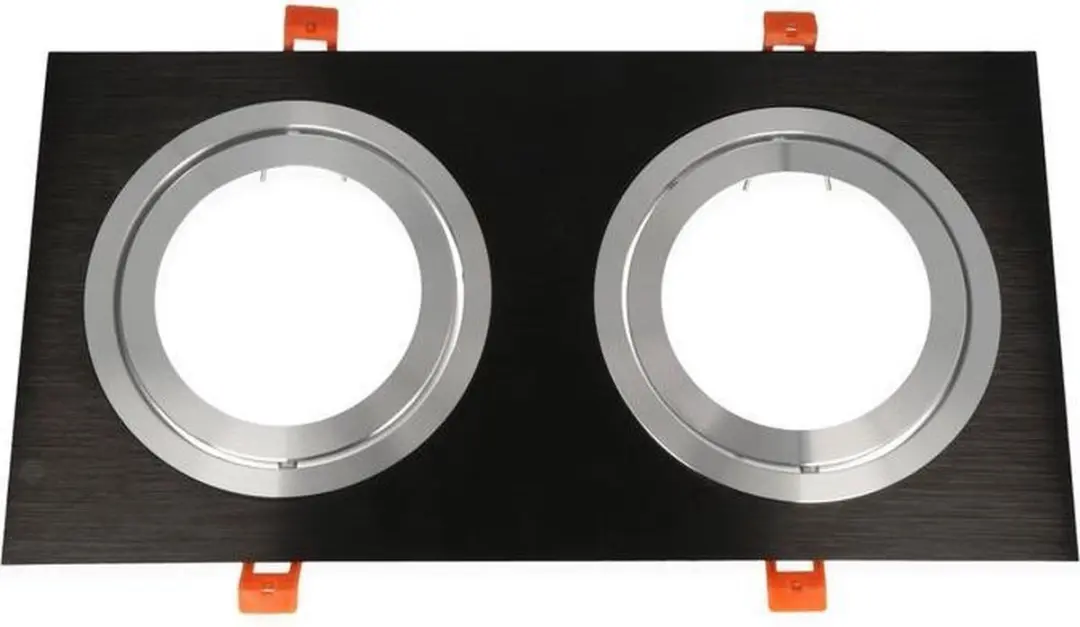 Groenovatie LED Inbouwspot Dubbel AR111 180x25mm