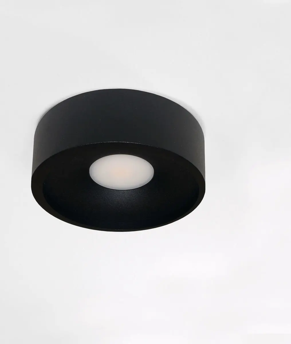 Artdelight Orlando Plafondlamp LED 10W 2700K - Zwart