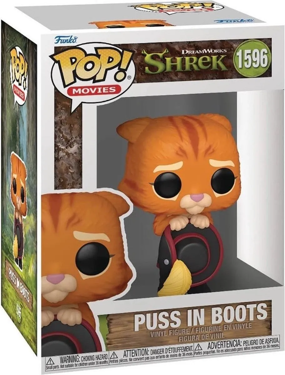 Funko Pop Puss in Boots Shrek 2 Cute Eyes 1596 - Multi