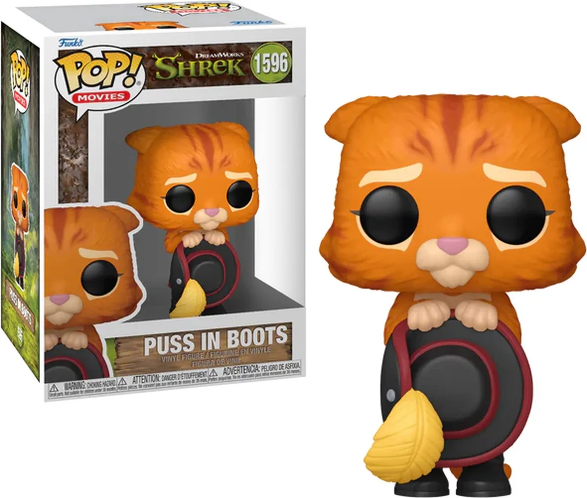 Funko Pop Puss in Boots Shrek 2 Cute Eyes 1596 - Multi