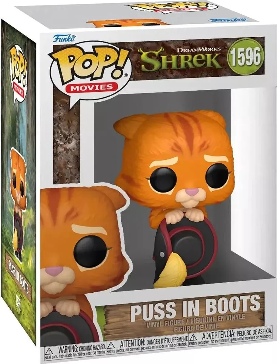 Funko Pop Puss in Boots Shrek 2 Cute Eyes 1596 - Multi