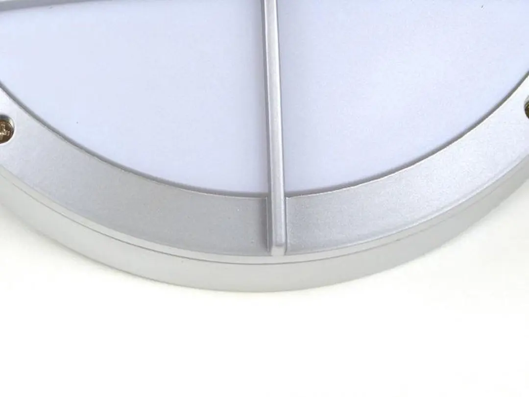 Groenovatie LED Plafondlamp 16W IP54 - 275x275mm Warm Wit - Grijs