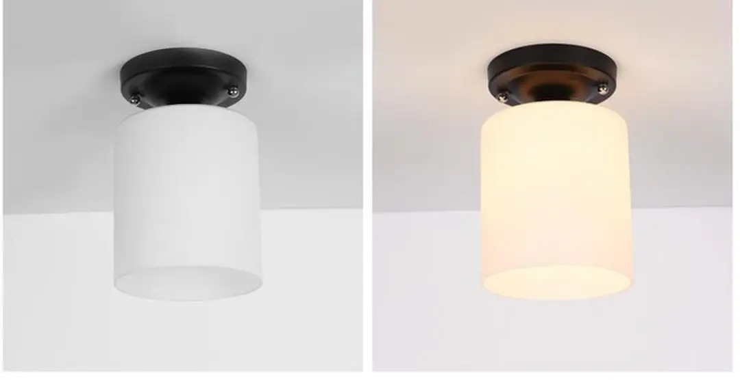 Groenovatie Plafondlamp E27 13x19cm - Warm wit