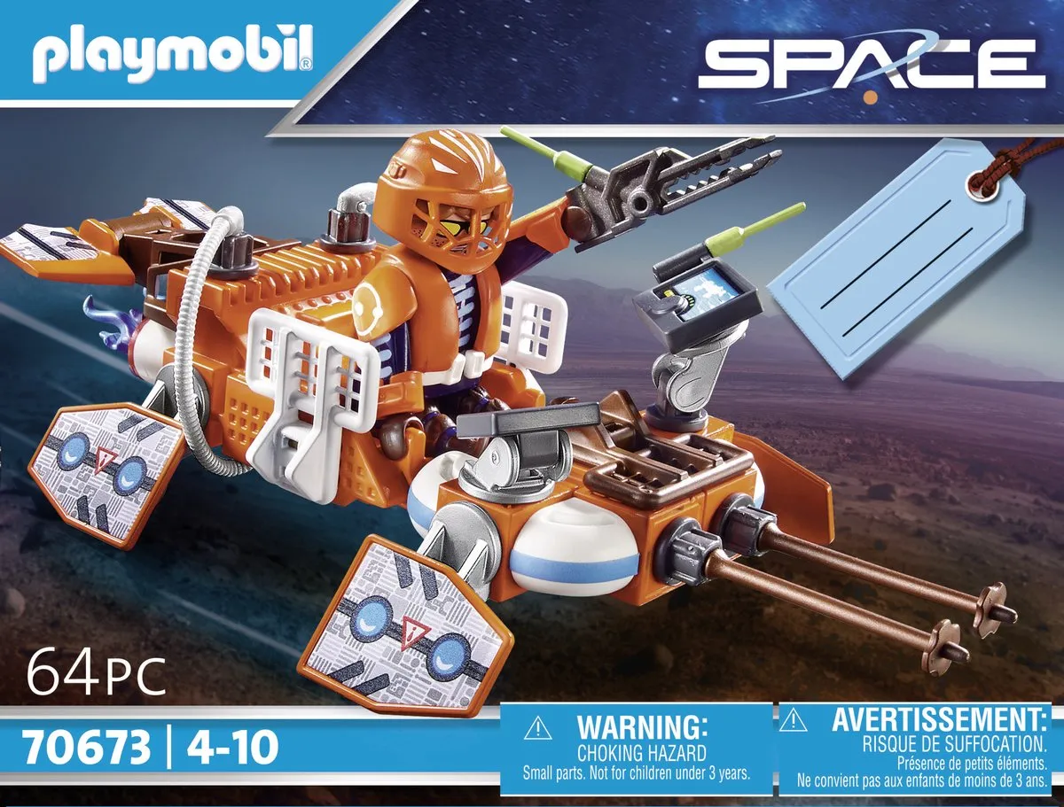 Playmobil Space Speeder 70673 - Multicolor