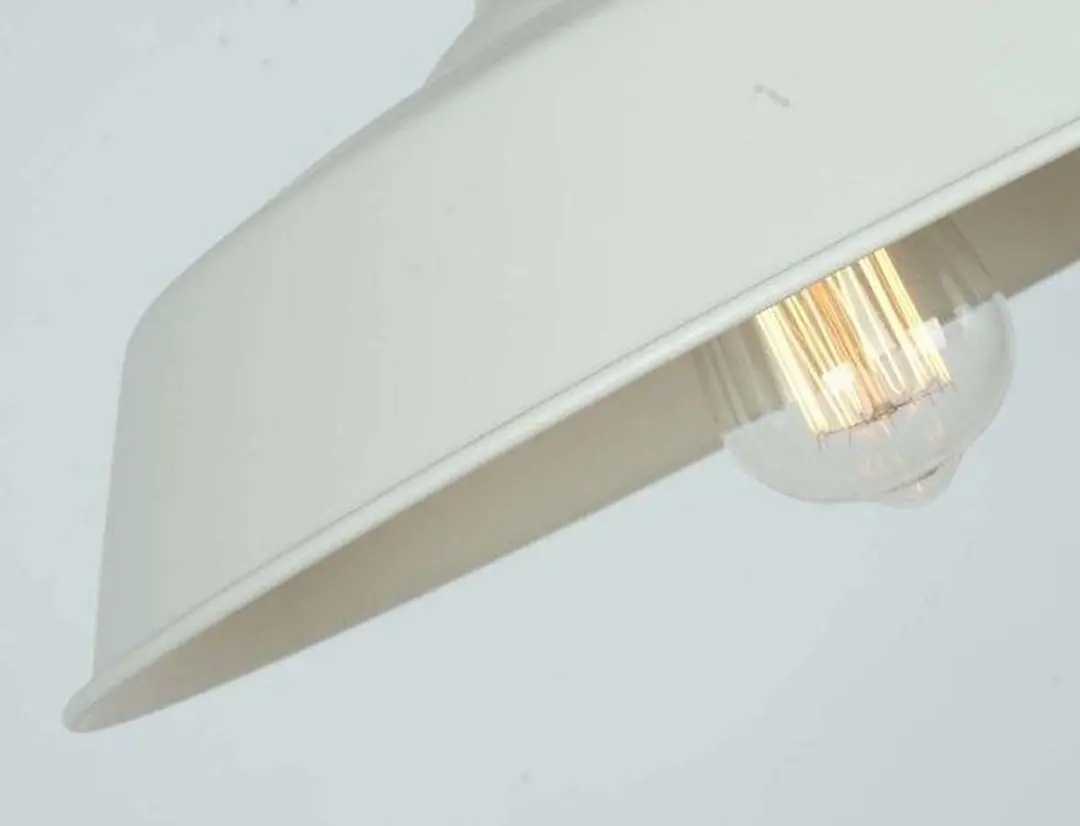 Groenovatie Vintage Industrieel Hanglamp Ø36cm - Wit - afbeelding 6 van 6