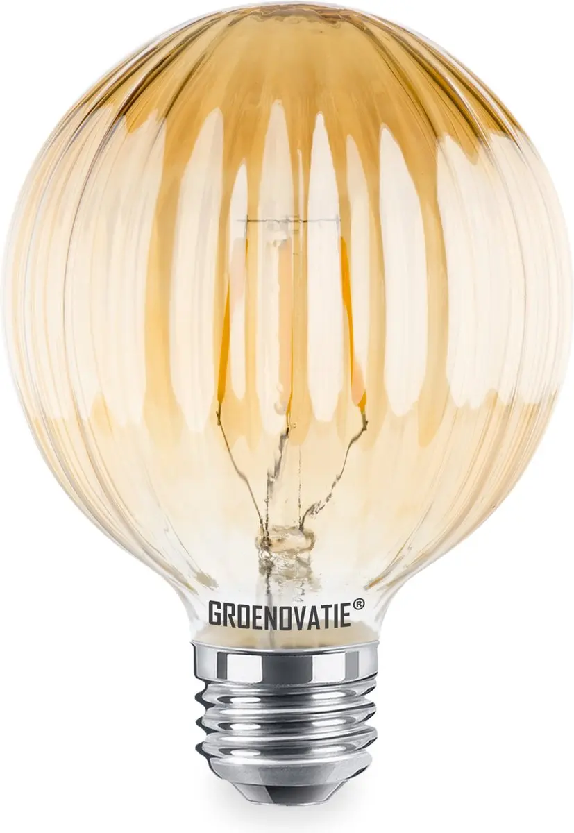 Groenovatie LED Filament Globelamp E27 4W