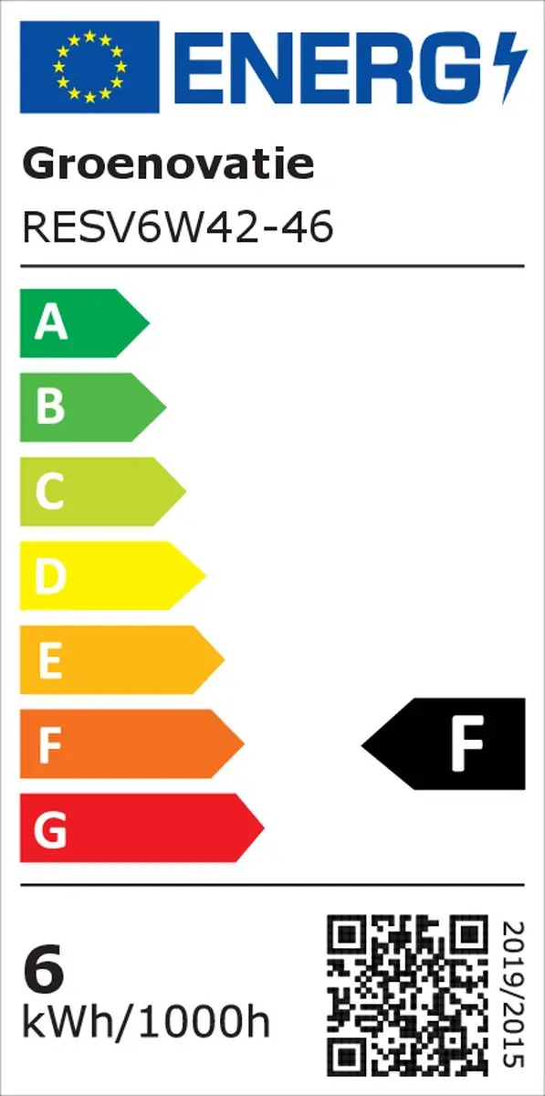 Groenovatie LED Spiegellamp 6W - Warm Wit - Aluminium