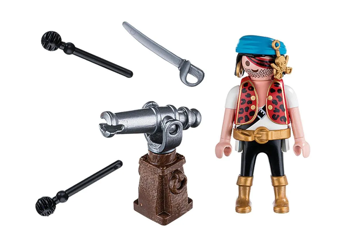 Playmobil Piraat met Bronzen Scheepskanon 5378 - Multicolor - afbeelding 6 van 6