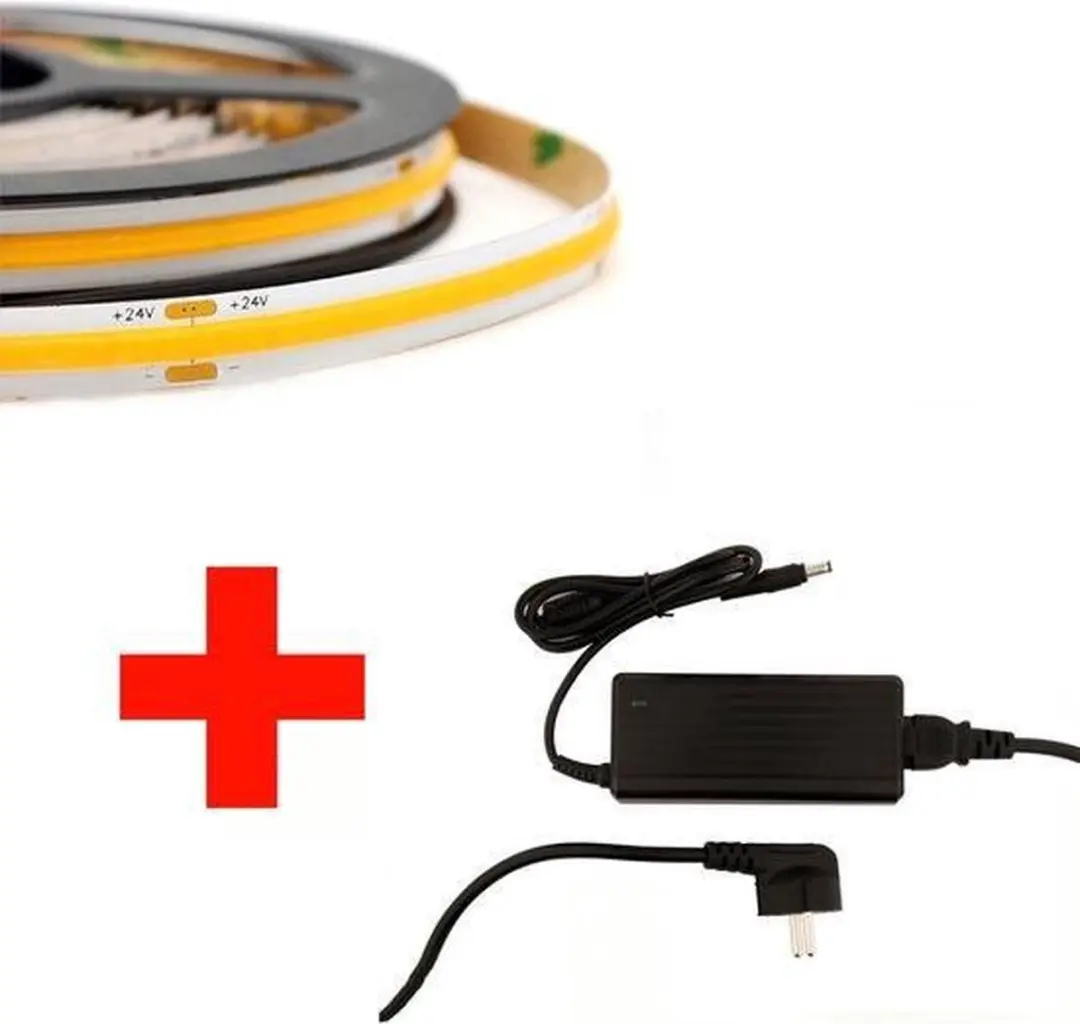 Groenovatie LED COB Strip 5m Warm Wit