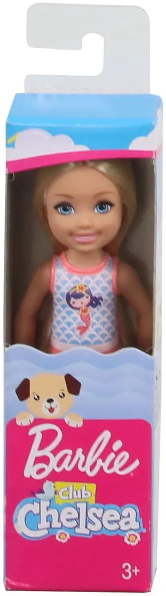Barbie Chelsea Strand - Meerkleurig