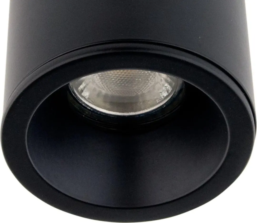 Groenovatie Opbouwspot GU10 Ø85mm - Mat Zwart