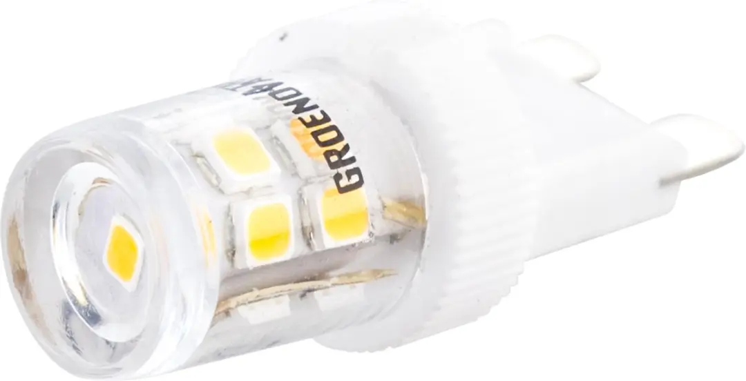 Groenovatie LED Lamp G9 2W Warm Wit - Helder Glas
