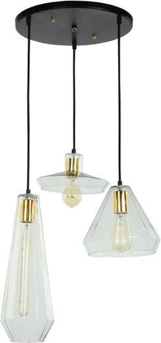 Groenovatie Muse Vintage Design Hanglamp 3 Lichts