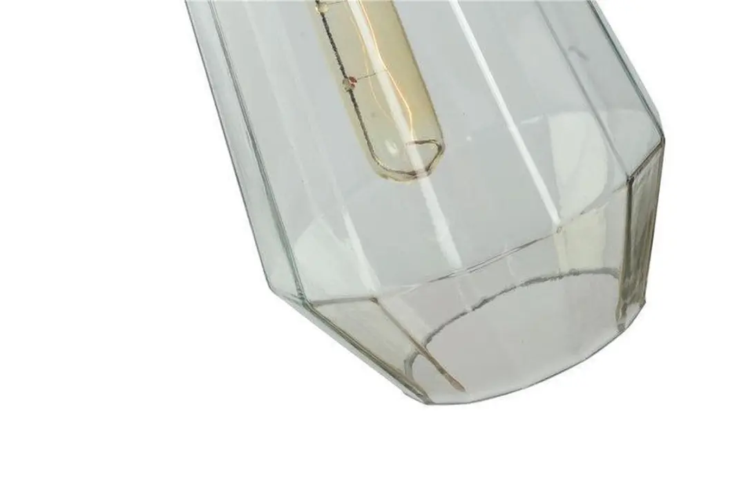 Groenovatie Muse Vintage Design Hanglamp 3 Lichts - Ø10cm - Glas Naturel