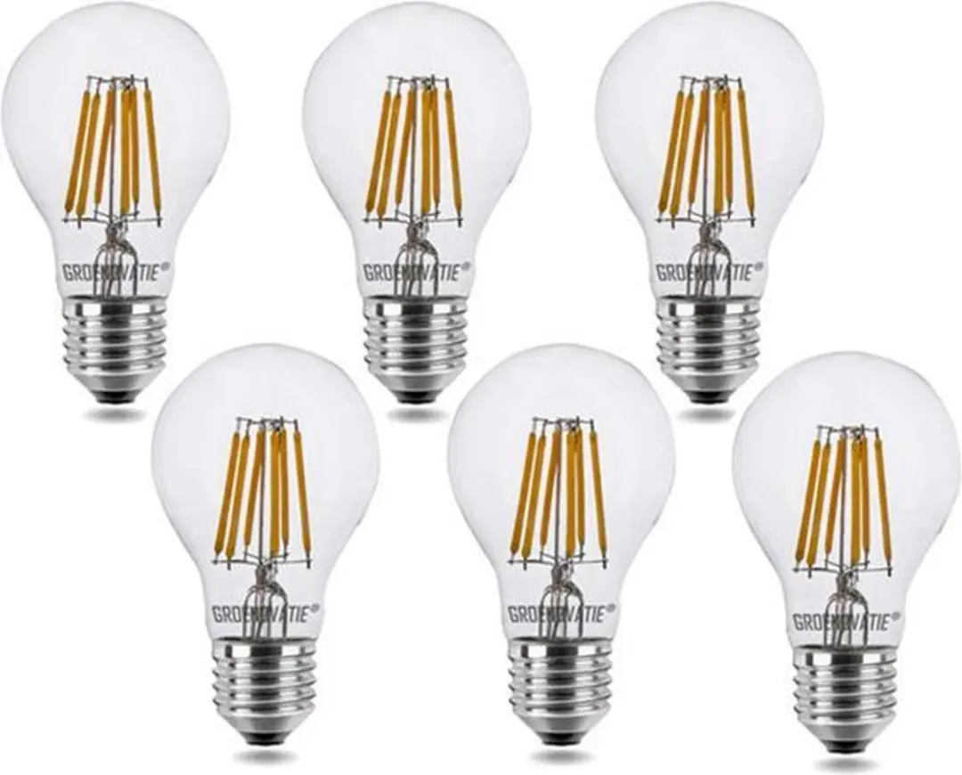 Groenovatie LED Filament Lamp E27 6W
