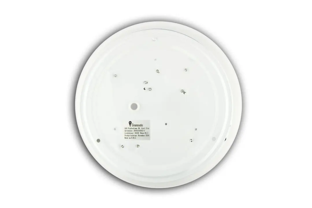 Groenovatie LED Plafondlamp 8W Rond 23cm Warm Wit