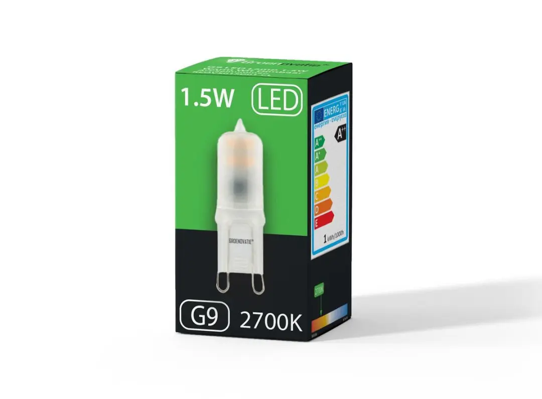 Groenovatie LED Lamp G9 3W - Mat - Warm Wit