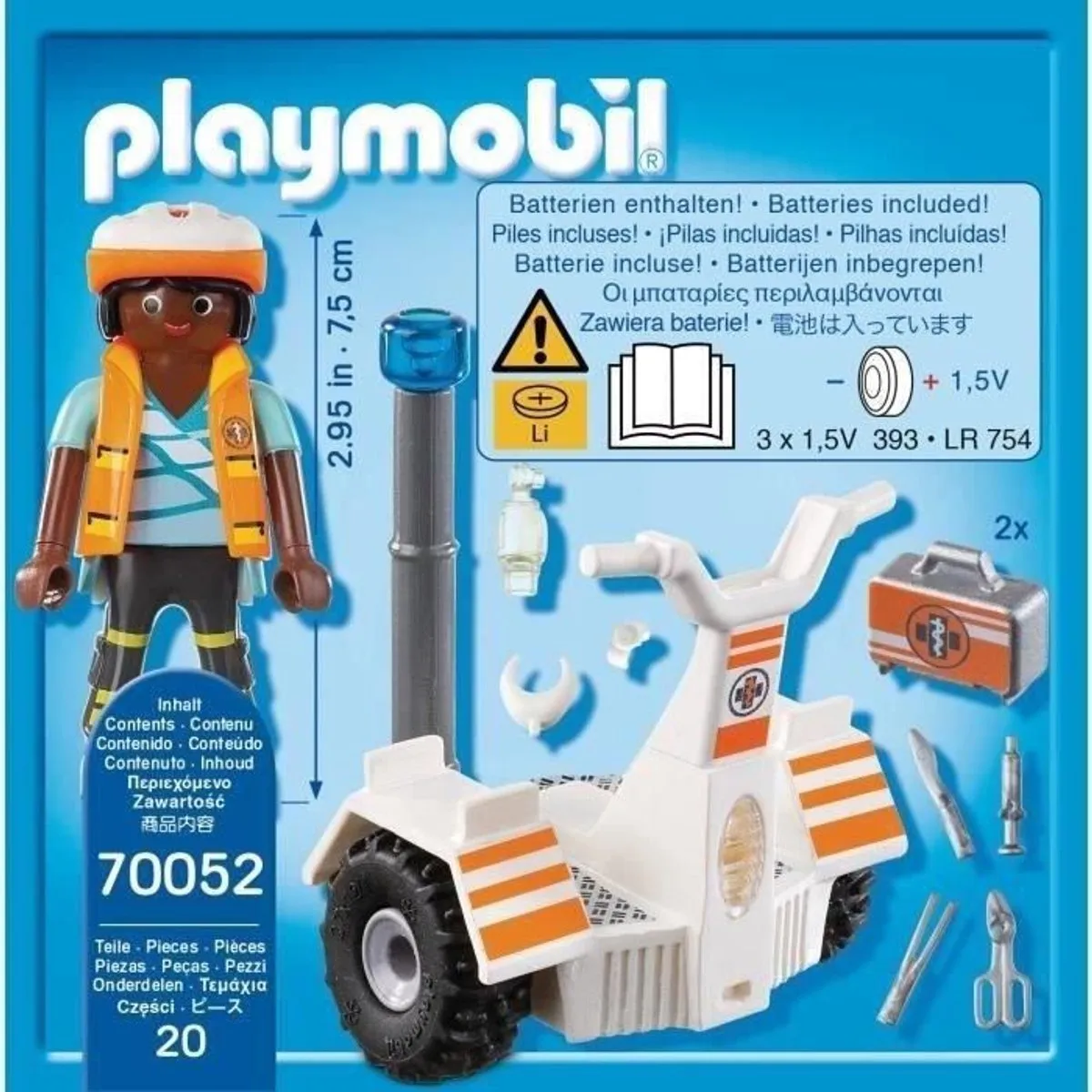 Playmobil 70052 Eerste Hulp Balans Racer