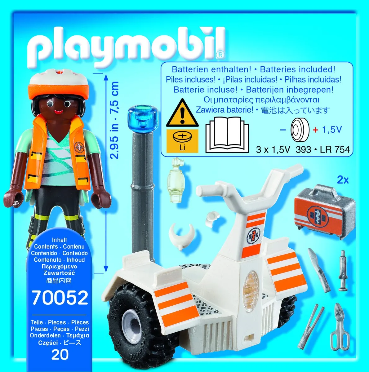 Playmobil 70052 Eerste Hulp Balans Racer