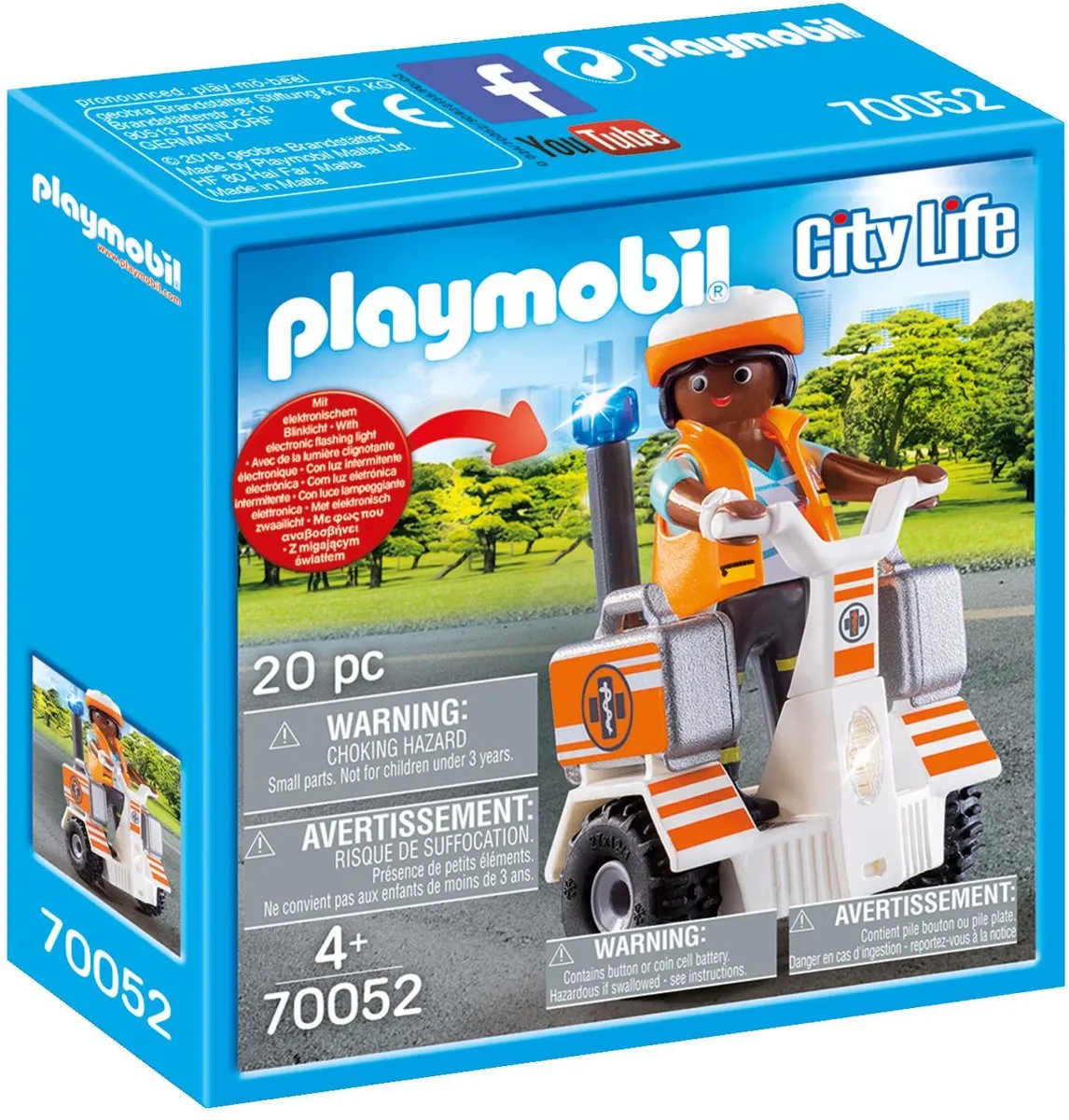 Playmobil 70052 Eerste Hulp Balans Racer