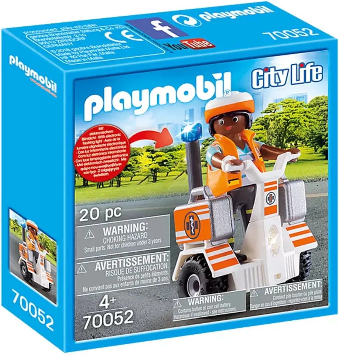 Playmobil 70052 Eerste Hulp Balans Racer
