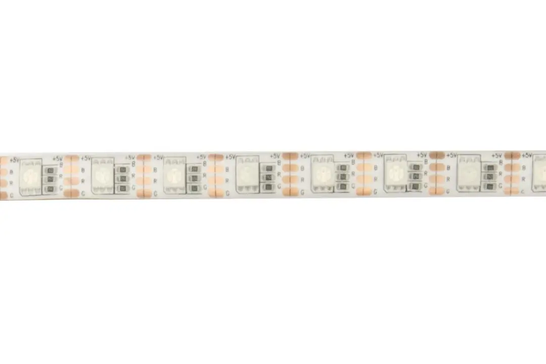 Groenovatie RGB LED Strip 20cm - Waterdicht - 3xAA