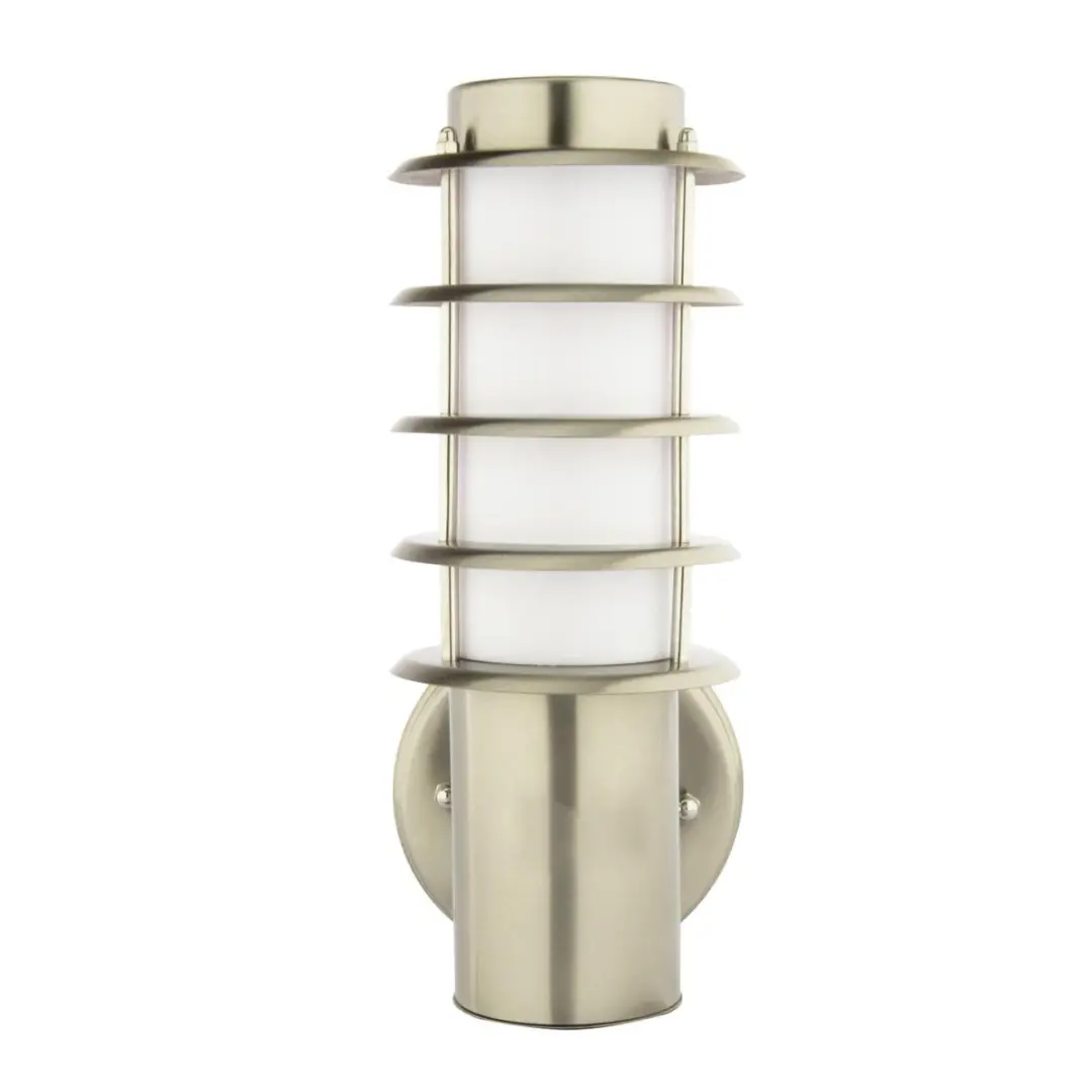 Groenovatie LED Wandlamp E27 IP65 - 3000K Warm Wit - Grijs