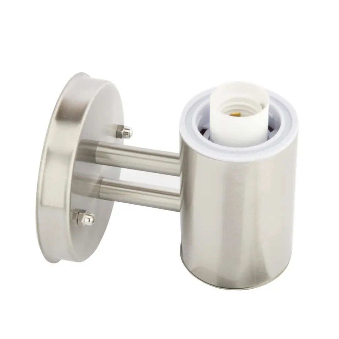 Groenovatie LED Wandlamp E27 IP65 - 3000K Warm Wit - Grijs