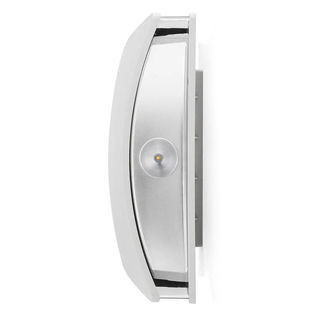 Smartwares LED Wandlamp 10.048.23 - 1W - Ø20cm - Grijs