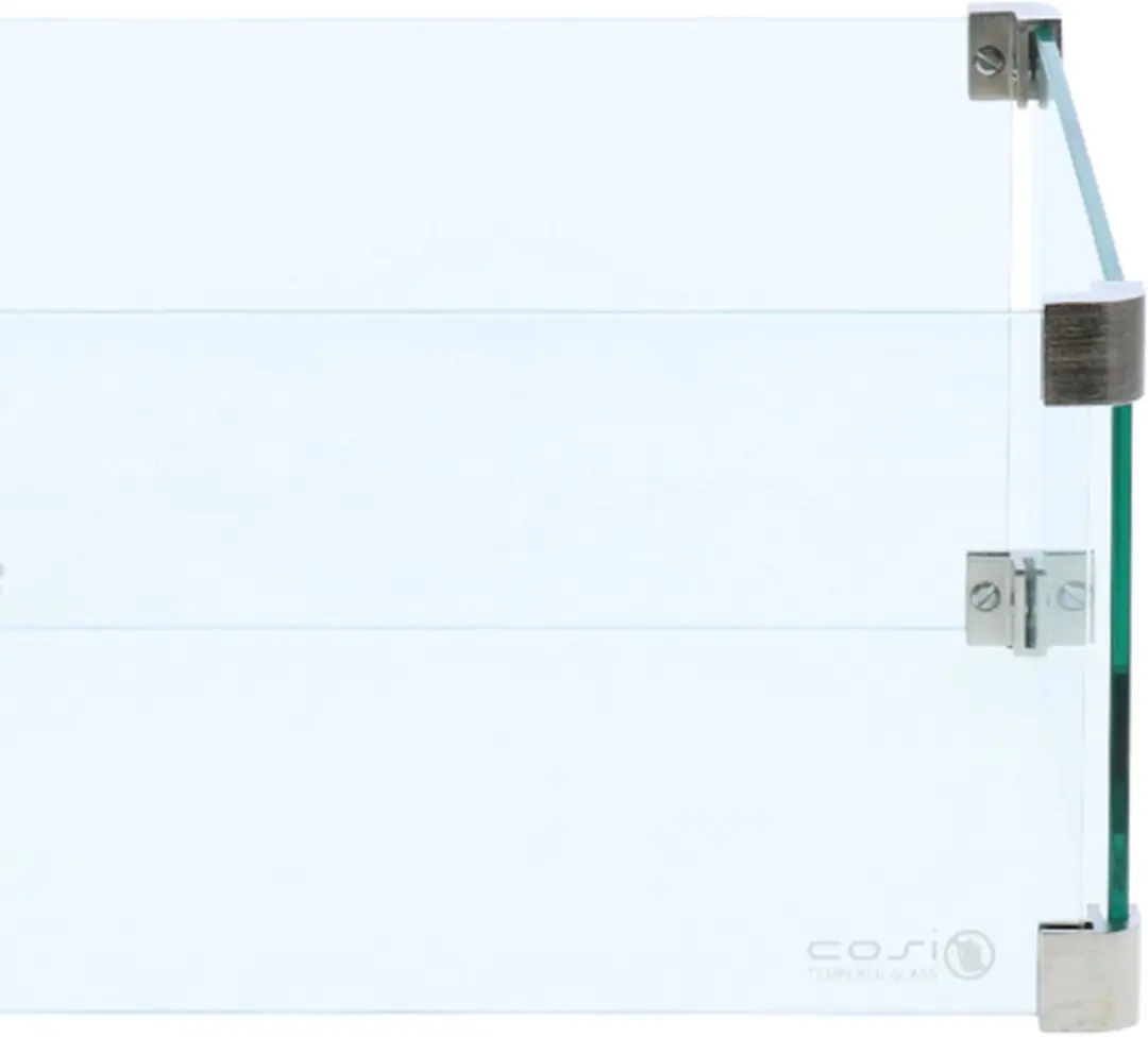Cosi Square Glasset Set - 50x50x21cm - Transparant