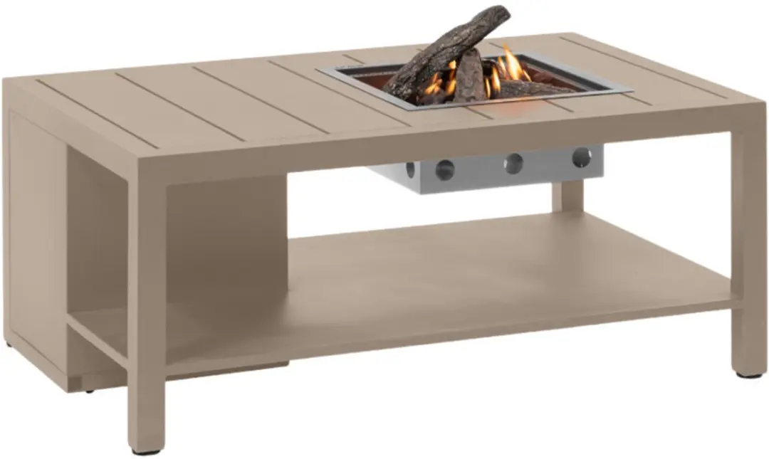 Cosi Cosiflow Straight Sandy Beige Vuurtafel