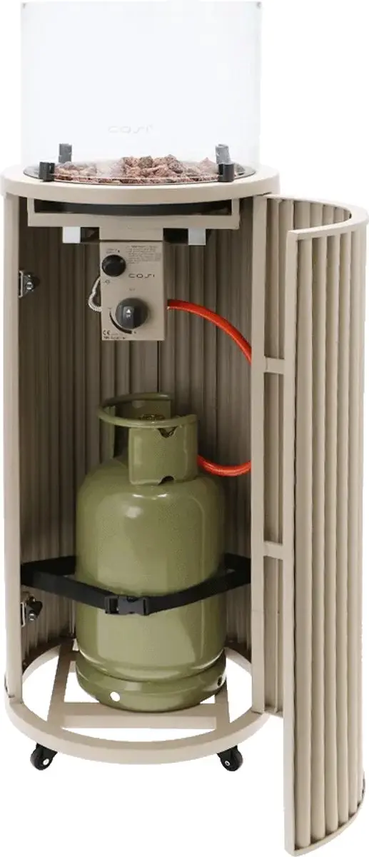 Cosi Cosipillar Terrasverwarmer - Ø40x112cm - Zandbeige