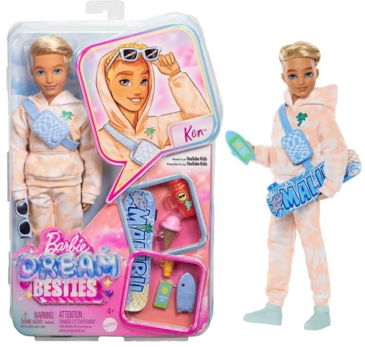 Barbie Ken Dream Besties Pop - Oranje