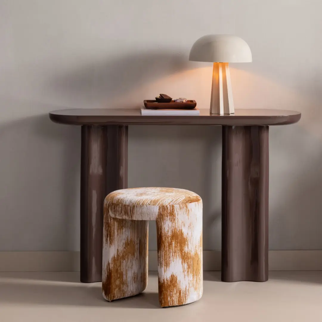 WOOOD Virel Tafellamp Lichtgrijs - 29x11x11