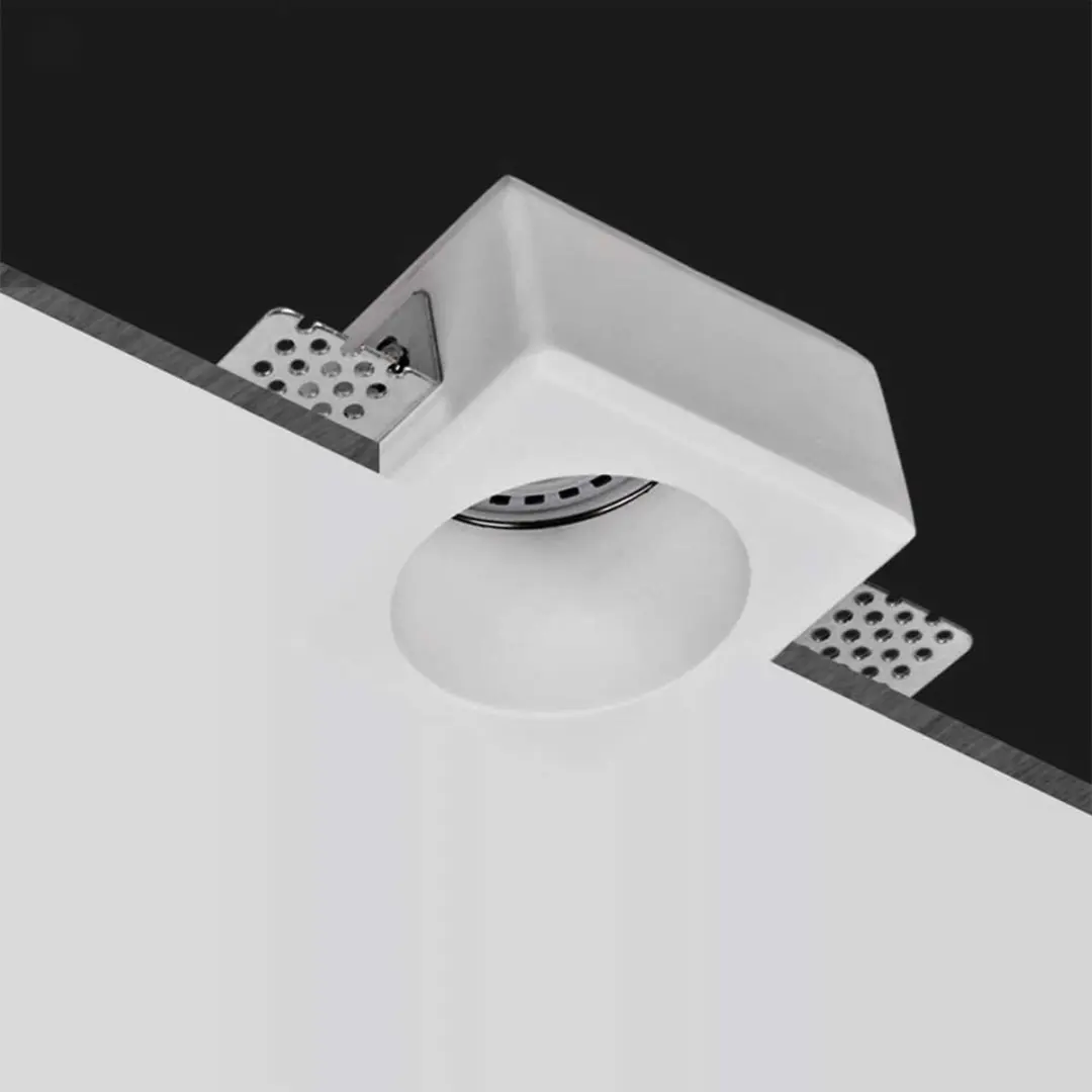 Artdelight Boda Inbouwspot 1 Licht - Ø8cm Warm Wit