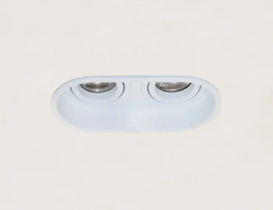 Artdelight Rex 2 Inbouwspot - 17cm - Wit