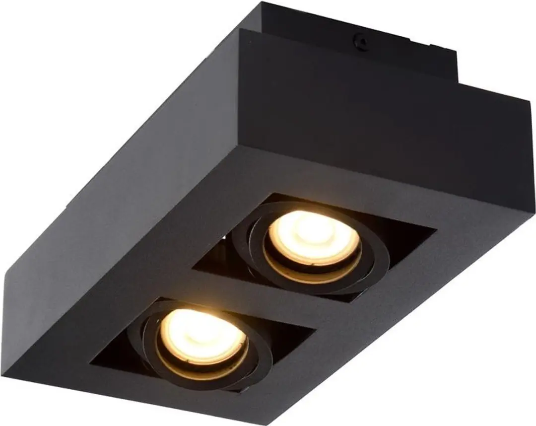 Artdelight Boscagli Opbouwspot 25x14cm - Zwart