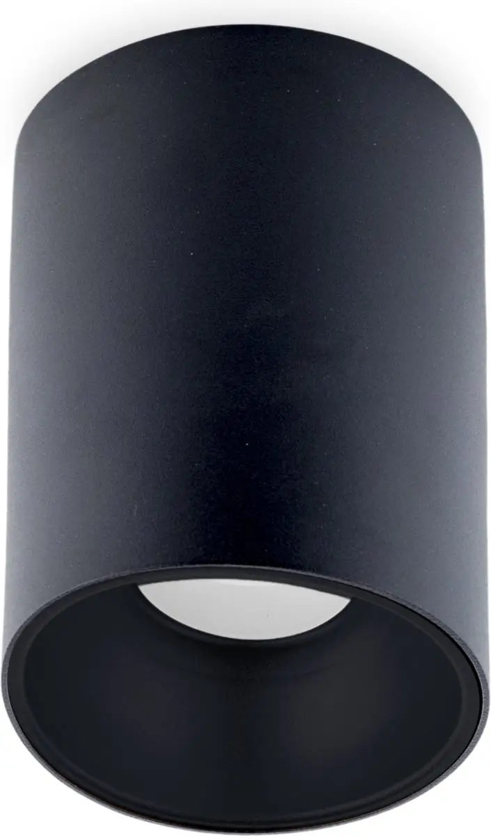 Groenovatie Opbouwspot GU10 Rond 9cm Mat Zwart