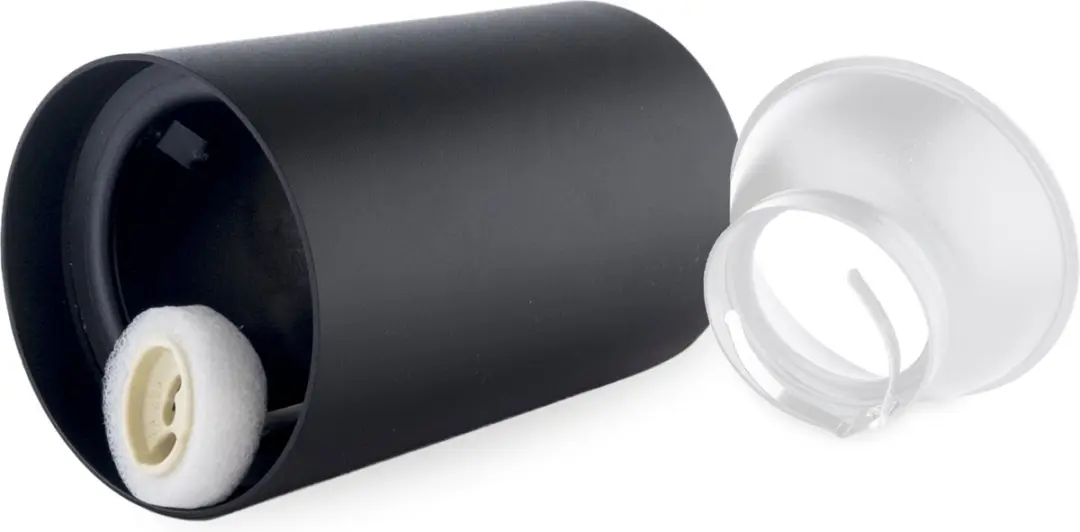 Groenovatie Opbouwspot GU10 Rond 9cm Mat Zwart & Wit - afbeelding 6 van 6