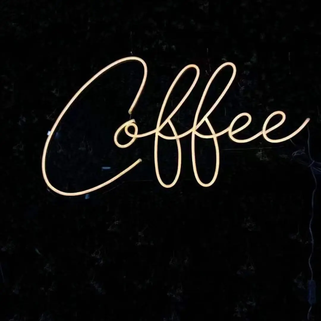 Groenovatie LED Neon Bord 'Coffee' 80x44cm