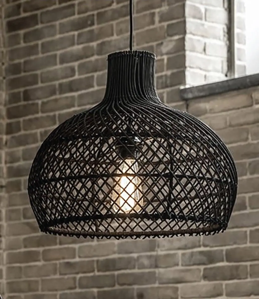 Groenovatie Rotan Hanglamp