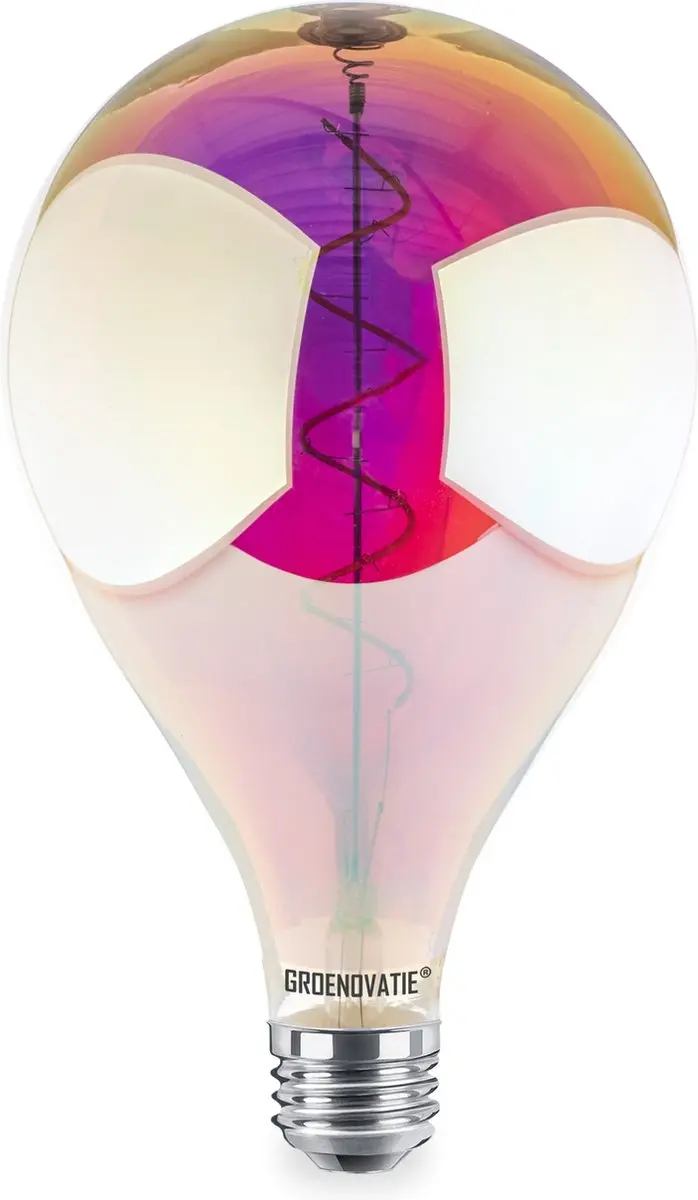 Groenovatie E27 LED Filament A165 XL Metallic
