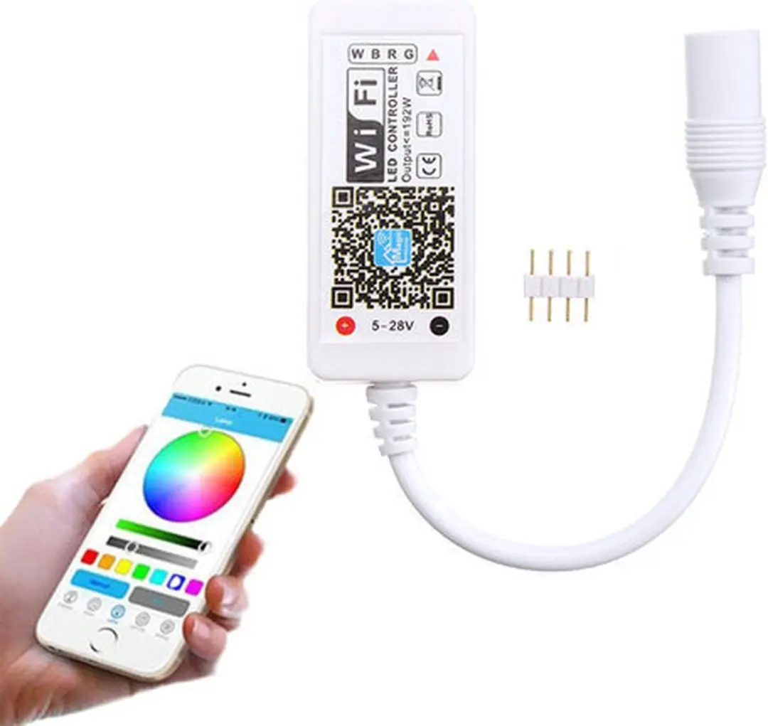 Groenovatie LED Strip RGB Wifi Controller Mini 12A