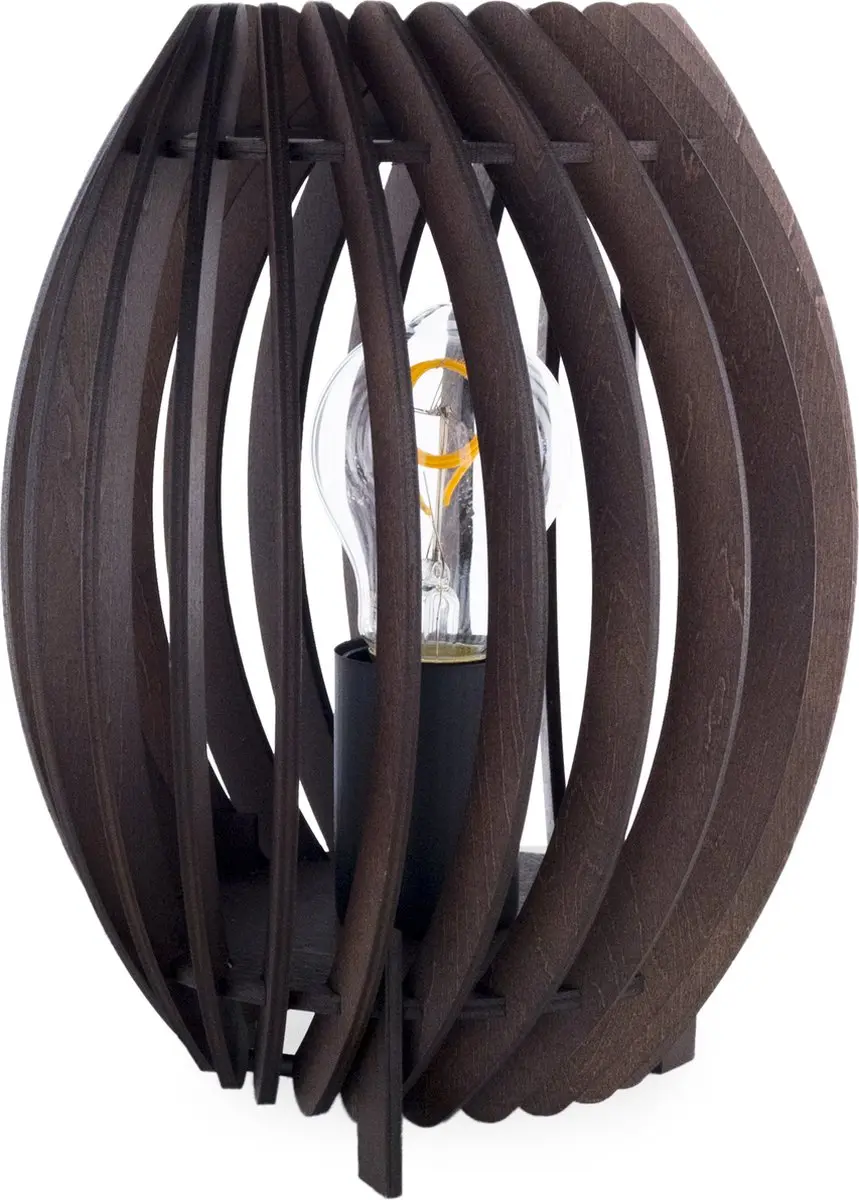 Groenovatie Houten Tafellamp E27