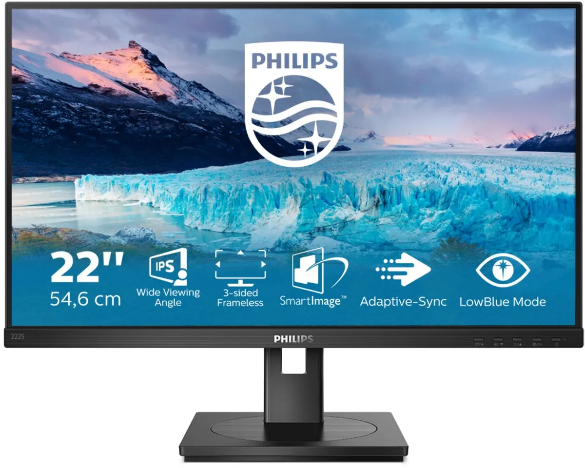 Philips S Line 222S1AE Monitor 22 inch