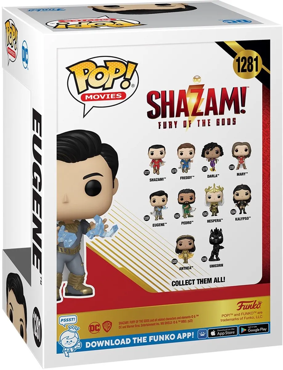 Funko POP! Movies Shazam Eugene 69121 Verzamelfiguur - 9 cm - Multicolor