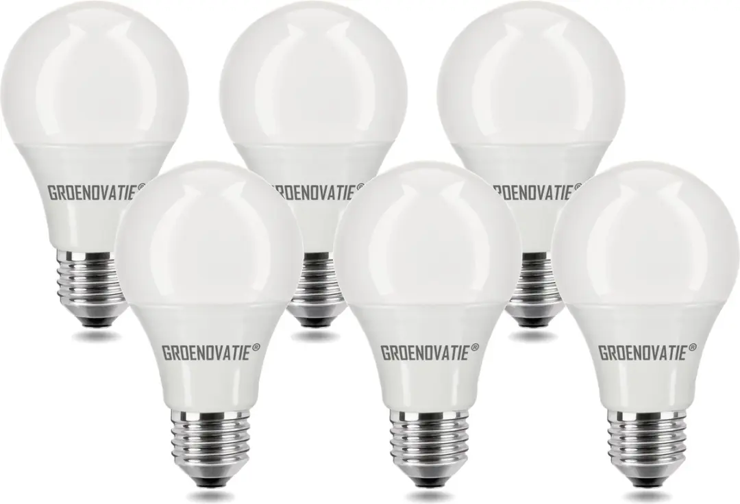 Groenovatie E27 LED Lamp 7W Warm Wit