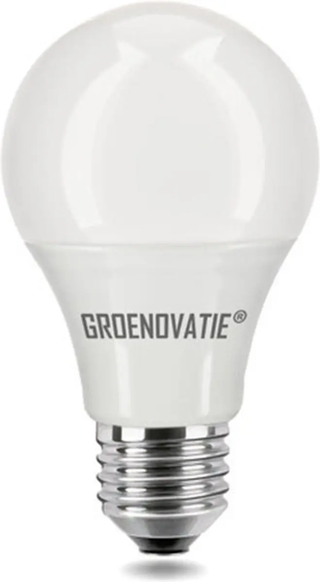 Groenovatie E27 LED Lamp 7W Warm Wit - 6 Stuks