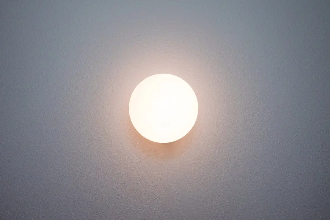 Groenovatie Glazen Wandlamp E27 - Ø23cm - Mat Wit