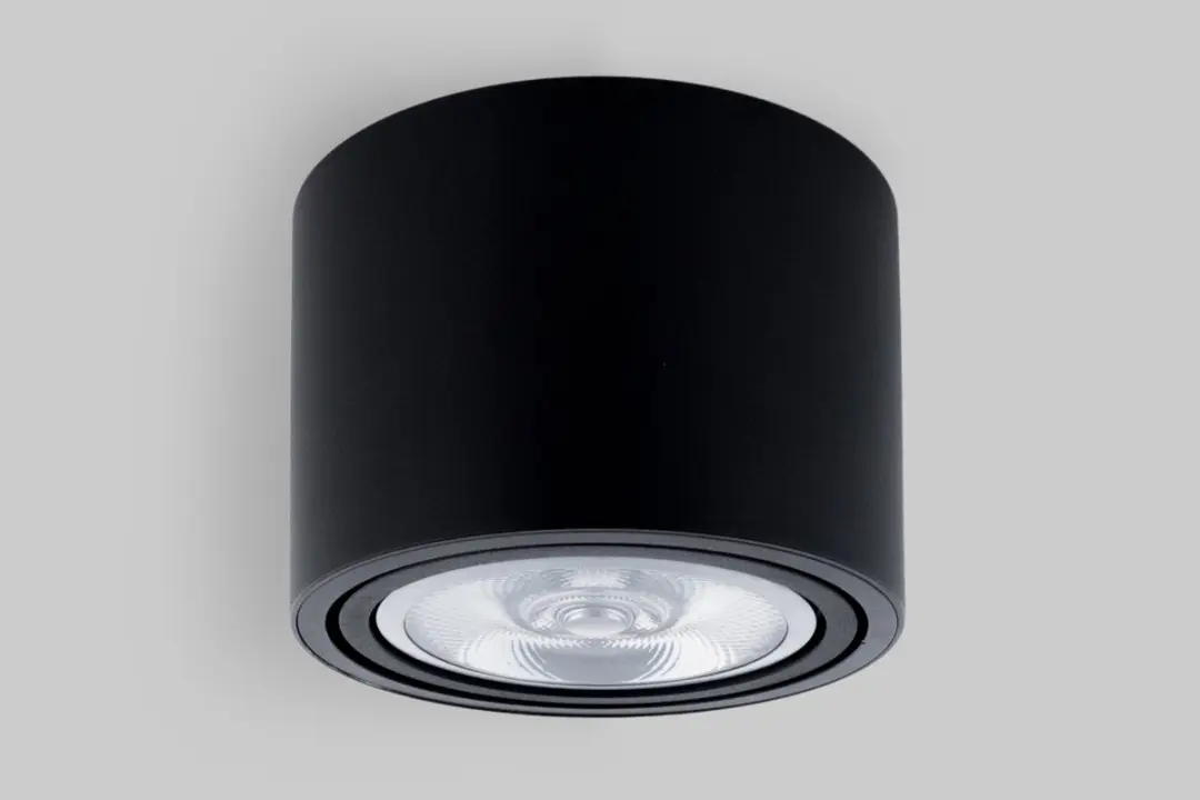 Groenovatie LED Opbouwspot AR111 GU10 - Mat Zwart